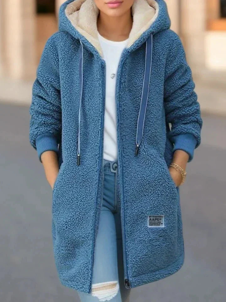 Marie | Sweat à Capuche Zippé