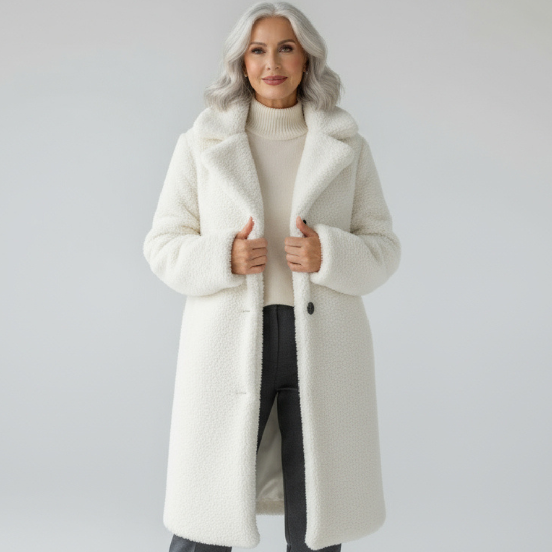 Cleo  - Manteau élégant et doux pour femme