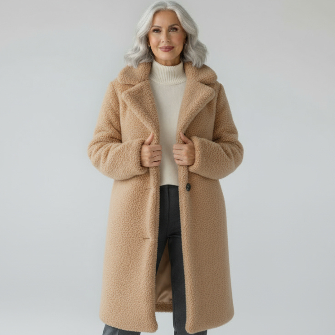 Cleo  - Manteau élégant et doux pour femme