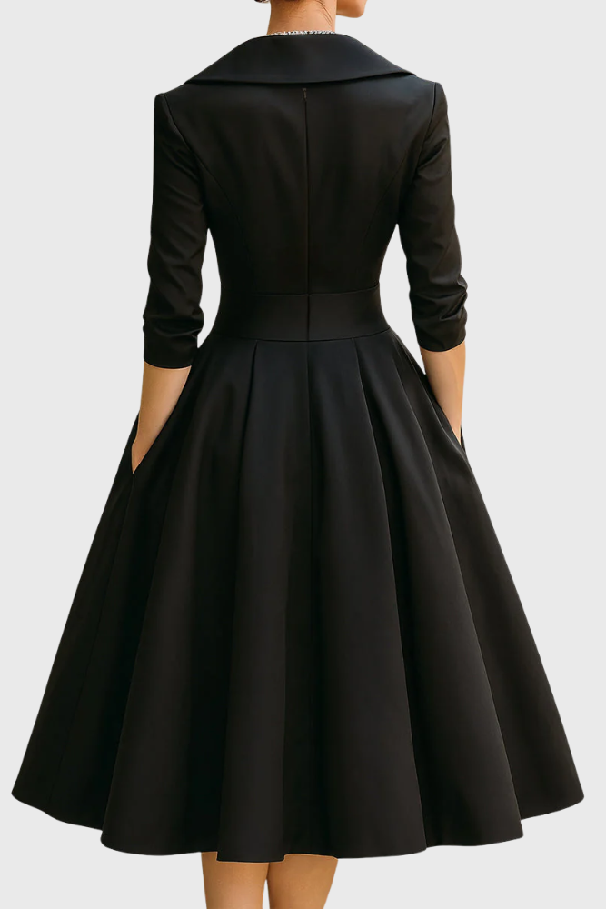 Rosa - Robe midi élégante