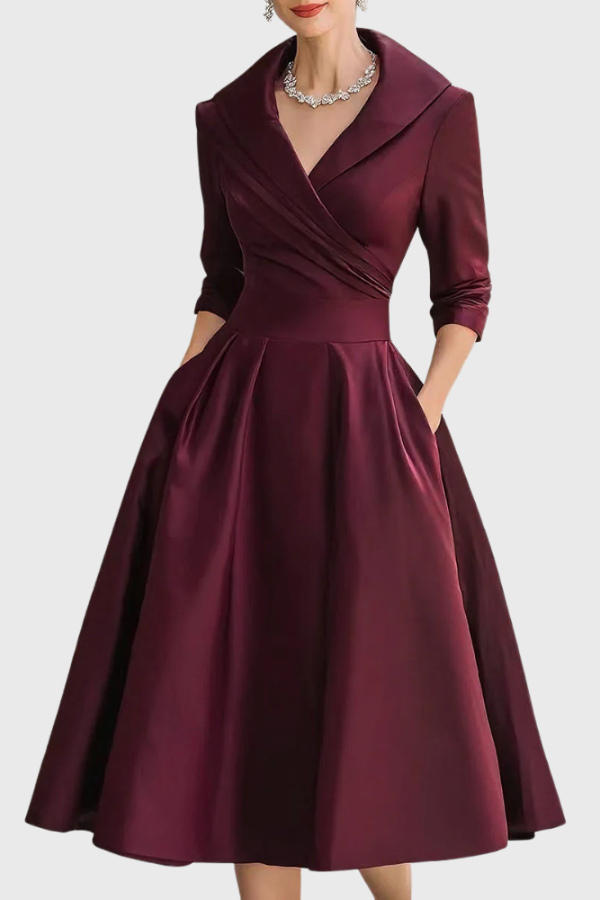 Rosa - Robe midi élégante