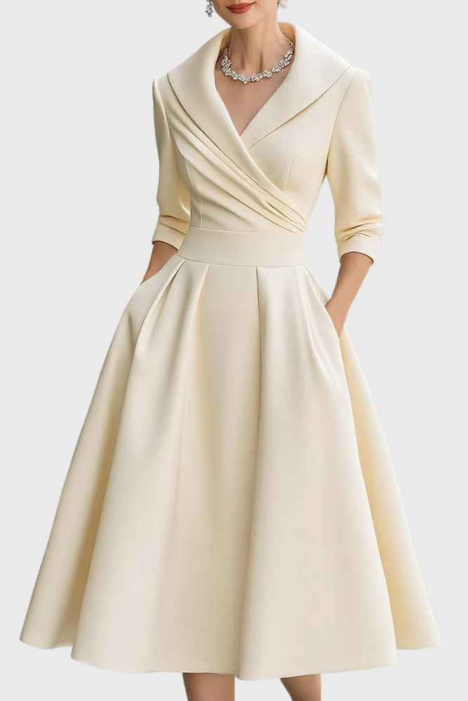 Rosa - Robe midi élégante