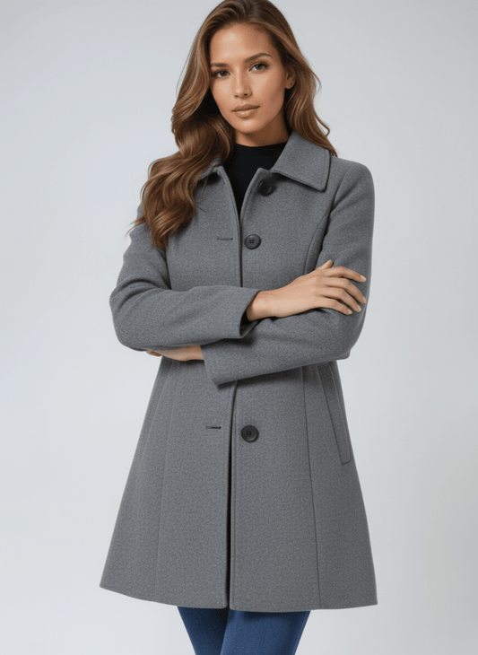 Helena | Manteau d’hiver pour femme à un bouton