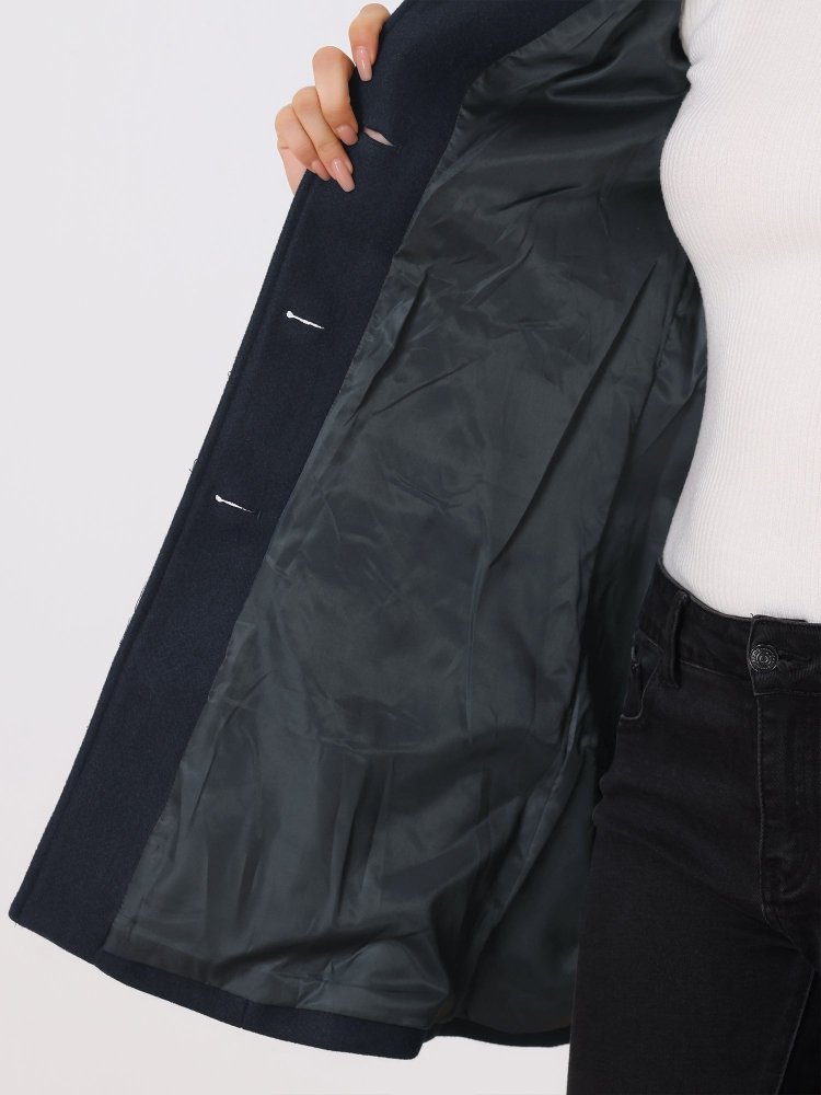 Helena | Manteau d’hiver pour femme à un bouton